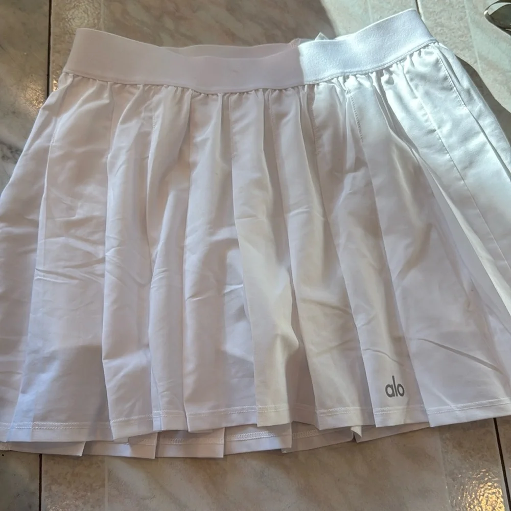 All yoga tennis skirt size xs white